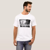 Grijs Engels paard T-shirt (Voorkant volledig)