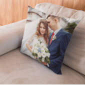 Grijs Fancy Jubileum Monogram Buitenkussen