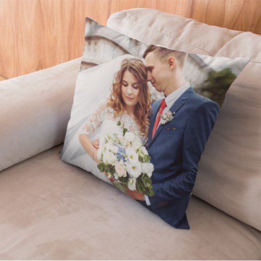 Grijs Fancy Jubileum Monogram Buitenkussen