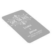 Grijs Fancy Versiering sparen de Magneet van de Da (Rechterzijde)