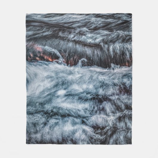 Grijs Fleece Deken (Voorkant)