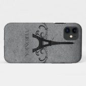 Grijs  Frans Vlaanderen Case-Mate iPhone Case (Achterkant (horizontaal))