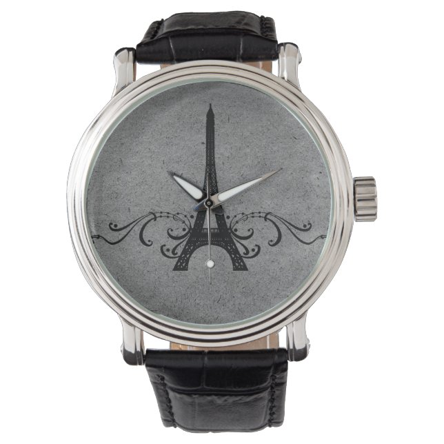 Grijs  Frans Vlaanderen Horloge (Voorkant)