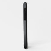 Grijs geborsteld aluminium afdrukken Case-Mate iPhone case (Achterkant/links)