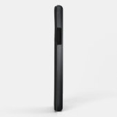 Grijs geborsteld aluminium afdrukken Case-Mate iPhone case (Achterkant/rechts)