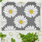 grijs geel wit dagboek theedoek (Gevouwen)