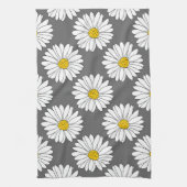 grijs geel wit dagboek theedoek (Verticaal)