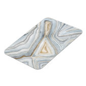 Grijs, gemarmerd abstract ontwerp magneet (Linkerzijde)