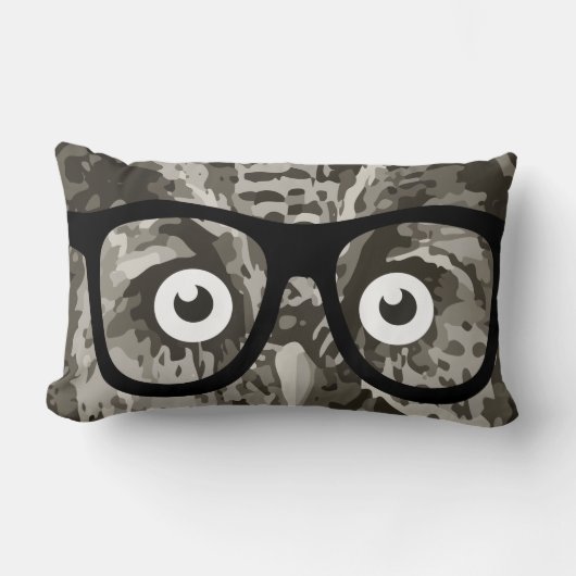 Grijs Genderneutraal neutraal neutraal babykamerko Kussen (Voorkant)