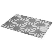 Grijs geometrisch patroon snijplank (Hoek)