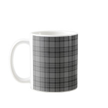 Grijs geruit tartan