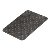 Grijs getextureerd industrieel metaal magneet (Linkerzijde)