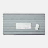 Grijs golfmetaal bureaumat (Keyboard & Muis)