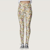 Grijs Goud Cherubs Leggings (Voorkant)