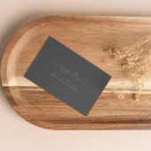 Grijs Goud Klassieke Bruiloft Gift Registry Informatiekaartje