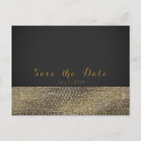 Grijs & Goud Modern Glam Lovertjes Chic Bewaar de 