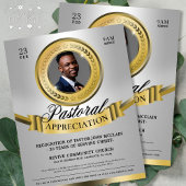 Grijs & Goud Pastorale Waardering Herkenning Flyer