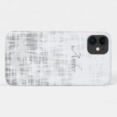 Grijs Gradiënt Gloeiende Vonken Elegant Persoonlij Case-Mate iPhone Case (Achterkant (horizontaal))