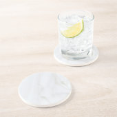 Grijs Graniet Bruin Kwartssteen Natuurlijke Drink Zandsteen Onderzetter (Zijkant)