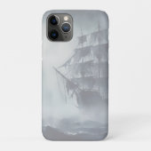 Grijs, Grijs Mist Piraat Schip 2 Case-Mate iPhone Case (Achterkant)