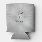 Grijs grijs Silver Reiki Master-ontwerp Blikjeskoeler (Achterkant)