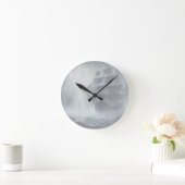 Grijs, grijs voor piratenschip pensioen ronde klok (Huis)