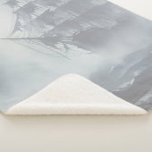 Grijs, grijs voor piratenschip pensioen sherpa deken (3/4)