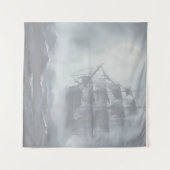 Grijs, grijs voor piratenschip pensioen wandkleed (Voorkant (horizontaal))