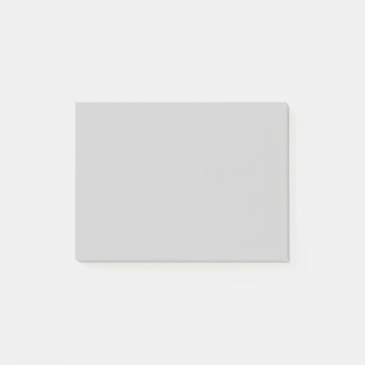 Grijs/Grijze Sjabloon Post-it® Notes (Voorkant)