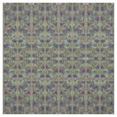 Grijs - Groen - Blauwe Kunst Deco art Stof (Swatch)