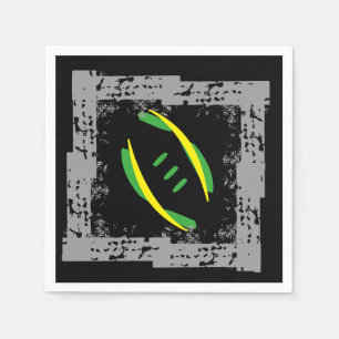 Grijs/Groen/Geel/Zwarte luiers Servetten