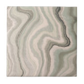 Grijs & Groen Marmer Serenity Keramische Tegels Tegeltje (Voorkant)