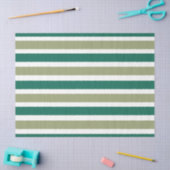 Grijs groene strepen tissuepapier (Craft)