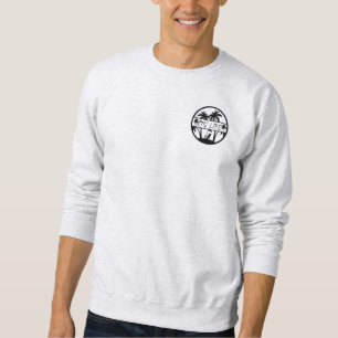 Grijs Het is een zwemshirt Trui