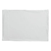 Grijs Hoesje voor dubbele-grenscontrole Kussensloop (Achterkant-Links)