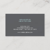 GRIJS HONINGRAATPATROON VISITEKAARTJE (Achterkant)