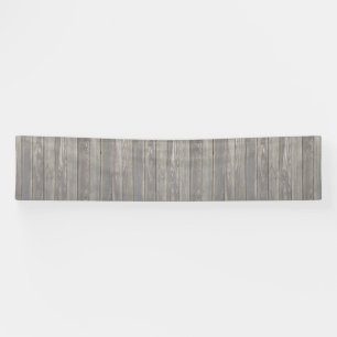 grijs hout, banner, kantoor, kleurrijke vaartuigen spandoek