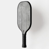 Grijs Hout Pickleball Paddle (Links)