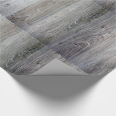 grijs houten patroon inpakpapier (Hoek)