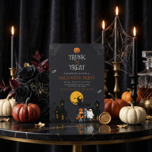 Grijs Huis Trunk or Treat Halloween