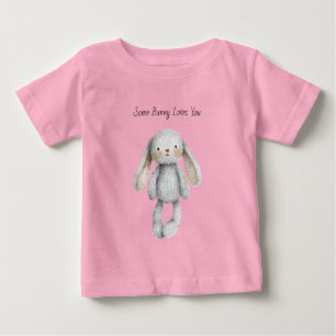 Grijs Iemand Bunny Houdt Van Jou