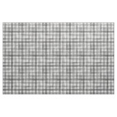 Grijs in witte Waterverf Gingham Gingham Gecontker Stof (Fat Quarter)