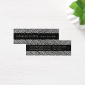 GRIJS KABELBREI 3x1 Mini Visitekaartje (Bureau)