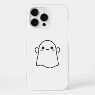 Grijs Kawaii telefoonhoesje voor iPhone 16 Pro Max Hoesje
