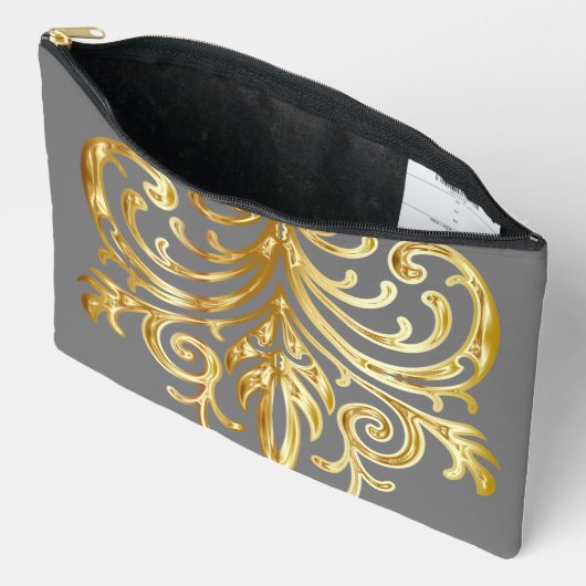 Grijs, Kerstcadeaus Authority®Large Etui (Open)