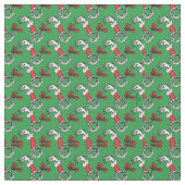  grijs kerstfeest stof (Close Up)