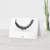 Grijs Ketting Kaart (Achterkant)