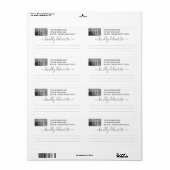  grijs, klaar voor verzending naar Logo Etiket (Full Sheet)