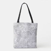 Grijs kleurpatroon. Abstract lek Tote Bag (Achterkant)