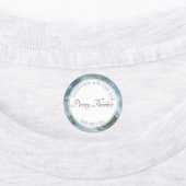 Grijs kwarts labels (Aangebracht)